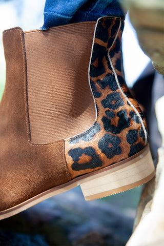 Becky Mocha + Leopard