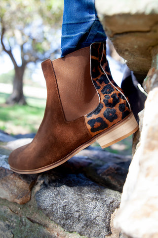 Becky Mocha + Leopard