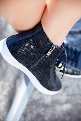 Blayke Black Snake + Gold
