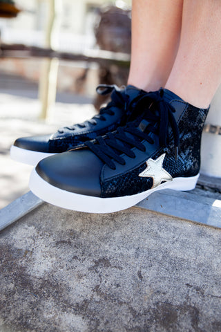 Blayke Black Snake + Gold