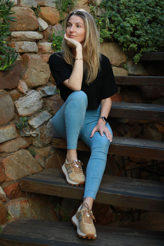 Blaire Beige + Silver