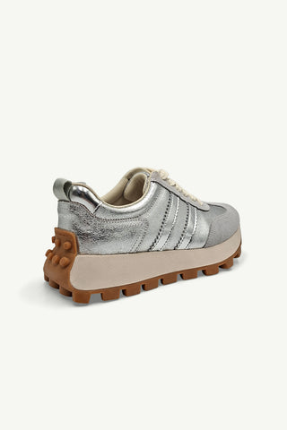 Blaire Metallic Grey + Silver