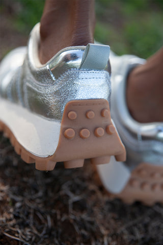 Blaire Metallic Grey + Silver