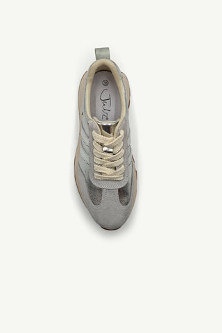 Blaire Metallic Grey + Silver
