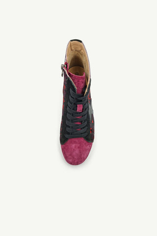 Blayke Burgundy Leopard