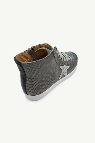 Blayke Grey Snake + Glitter