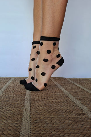 Bubbly Dot Black Dots