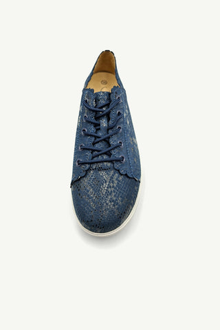 Chloe Navy Snake