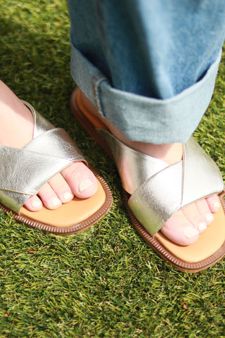 Darcy Metallic Silver