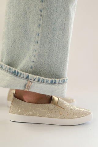 Fran Beige + Cracked Gold