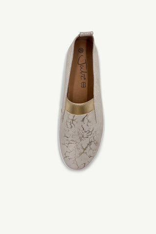 Fran Beige + Cracked Gold