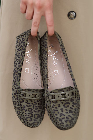 Lidy Olive Leopard