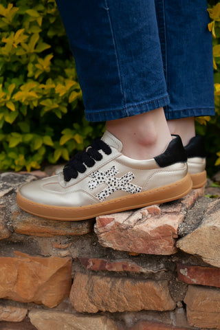 Lumi Gold, Black + Cheetah