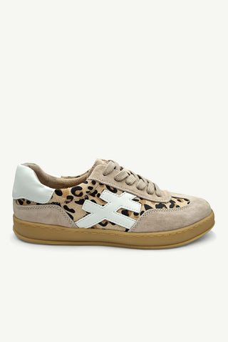 Lumi Leopard, Beige + White