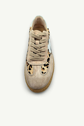 Lumi Leopard, Beige + White