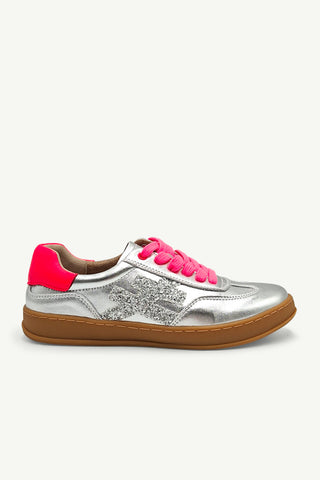 Lumi Silver + Hot Pink