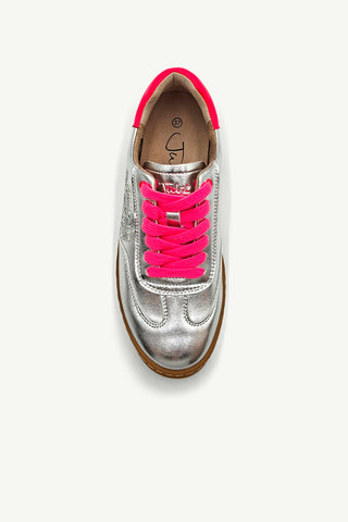 Lumi Silver + Hot Pink