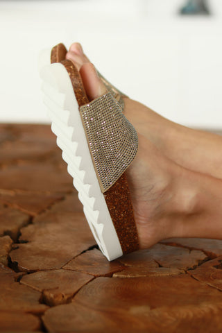 Mason Beige Diamanté