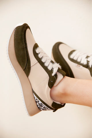 Miles Beige + Olive
