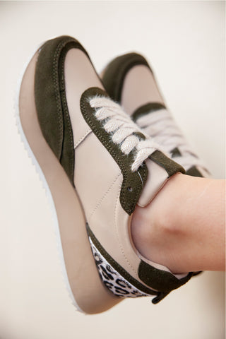 Miles Beige + Olive