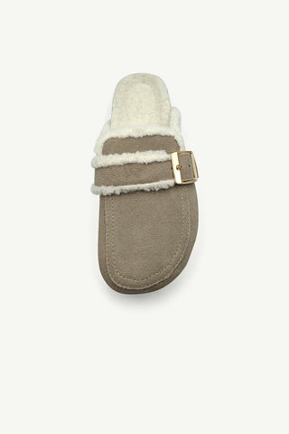 Nahla Fur Taupe