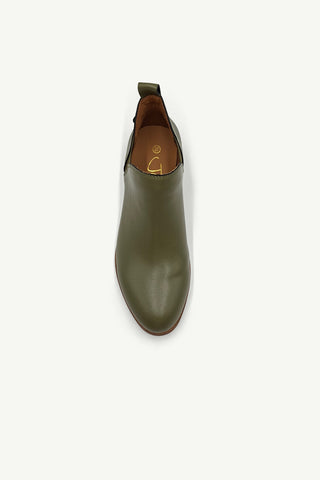 Aria Olive Leather