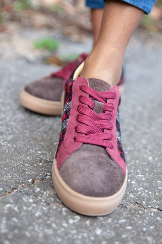 Palmero Burgundy Leopard