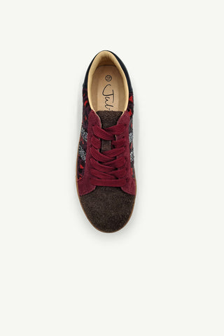 Palmero Burgundy Leopard