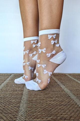 Petite Bow + White Bows