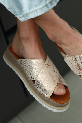 Reese Rose Gold Snake