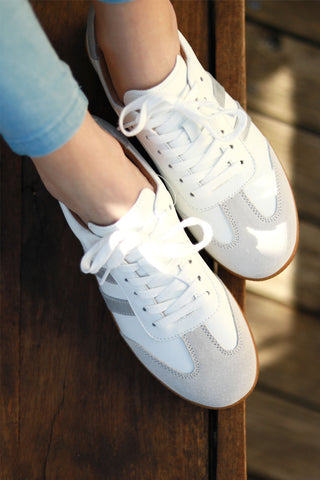 Shiloh White, Beige + Grey