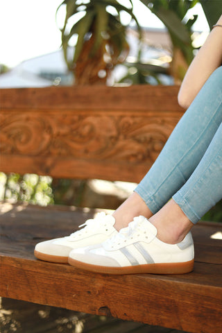 Shiloh White, Beige + Grey