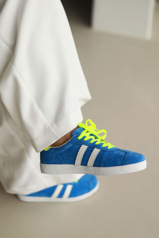 Shiloh Blue, White + Green