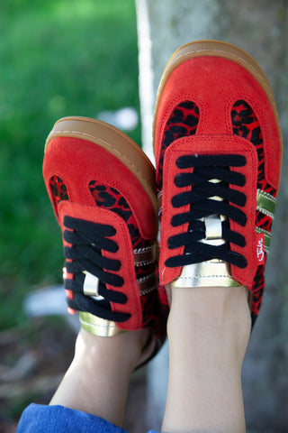 Shiloh Cherry Red + Gold
