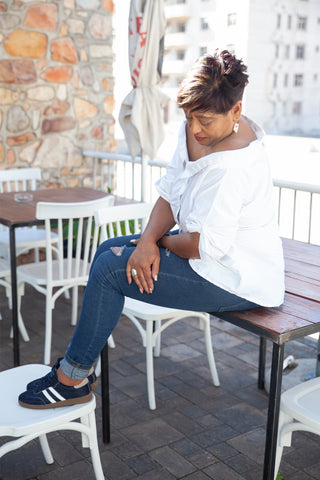 Shiloh Navy + White