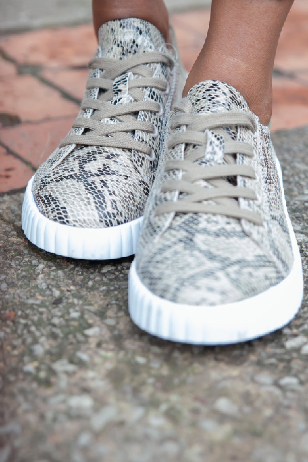 Valentina Beige Snake