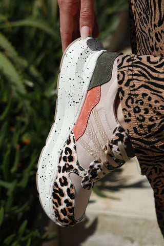 Wade Beige + Leopard