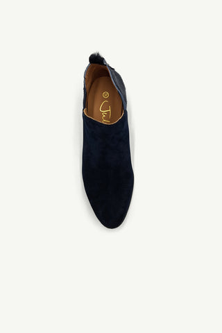 Yara Navy Suede